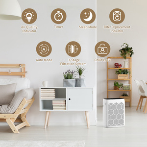 JH22C Electric Pet Smart Household <strong>Air</strong> Purifier Portable Hepa Filter for Home and Room Use - Product Image 3