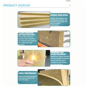 Prix <span class=keywords><strong>moins</strong></span> <span class=keywords><strong>cher</strong></span> OEM personnalisé feuille d'aluminium panneau isolant en <span class=keywords><strong>laine</strong></span> <span class=keywords><strong>de</strong></span> <span class=keywords><strong>roche</strong></span> 100mm toit et mur extérieur entrepôt matériau d'isolation - Product Image 5