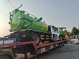 Camión de succión de alcantarillado Isuzu GIGA con potencia de succión súper fuerte, alta eficiencia para dragado de alcantarillado y limpieza de fosas sépticas. - Product Image 6