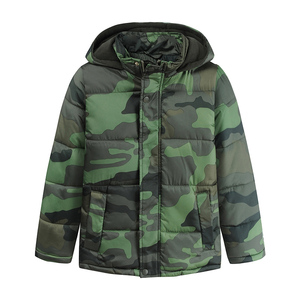 Vestes d'Hiver pour Enfants Motif Garçon, Blousons à Capuche Manteaux Vêtements d'Extérieur pour Garçons de 4-14 <span class=keywords><strong>Ans</strong></span>, Vêtements d'Hiver pour Enfants - Product Image 1