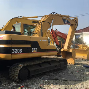 Excavatrice sur chenilles Caterpillar d'occasion 320B 320BL avec moteur Cummins, 20 tonnes, godet de 1,7 m, à vendre - Product Image 1