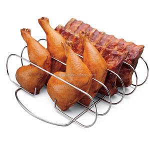 Rib <strong>Rack</strong> for Outdoor <strong>Bbq</strong> Grilling - Product Image 1
