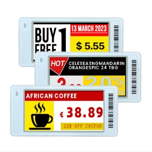 Etiqueta de Precio Digital con Luz LED, Solución Inteligente para Comercio Minorista, Ble 5.0, 2.6 Pulgadas, E-Ink Epaper, ESL, Etiqueta Electrónica para Estantes, 2.4Ghz con Software - Product Image 1