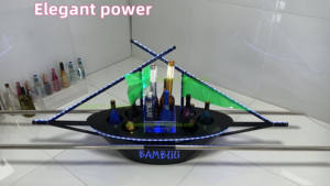 Bar Boîte de Nuit Grand Bateau Yacht Forme Deux Personnes Ascenseur Led Glorifier Affichage - Product Image 3