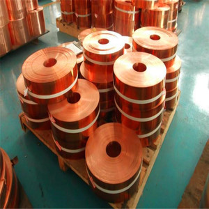 Piel de lámina de cobre rojo T2, tira de cobre ultrafina conductora de conexión a <span class=keywords><strong>tierra</strong></span>, junta de cobre rojo 0,05-3mm - Product Image 5