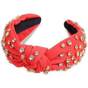 Diadema con Pedrería Blanca Hua Liyu, Elegante Tocado de Novia para Mujer, Accesorio Estiloso para el Día a Día - Product Image 4