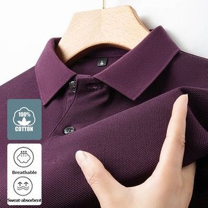Logo personnalisé hommes Polo chemise pour les uniformes d'entreprise et promotions en gros coton hommes Polo chemise pour l'image de marque de l'entreprise - Product Image 6