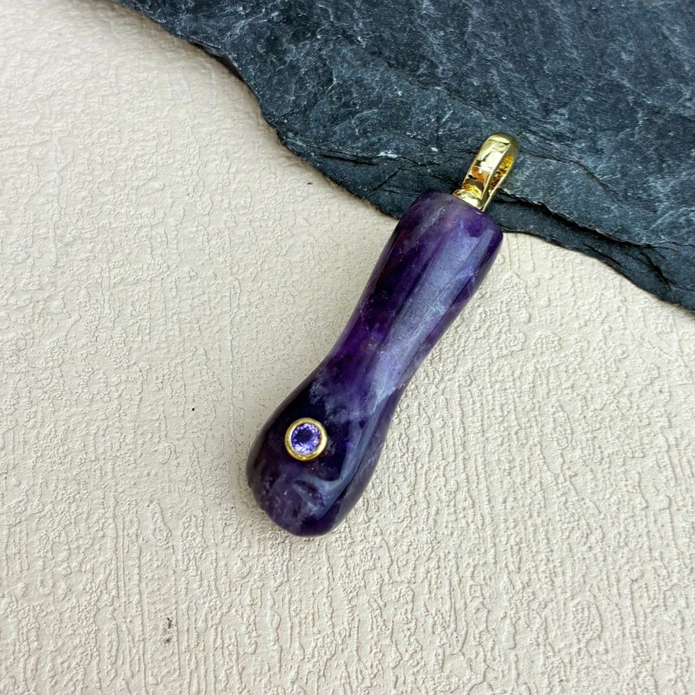 อเมทิสต์ - ทอง