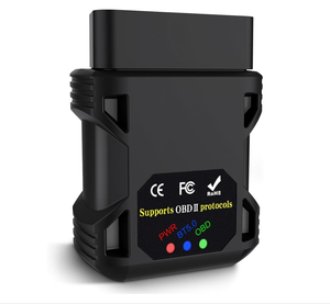 Xe công cụ chẩn đoán OBD II <span class=keywords><strong>Bluetooth</strong></span> 5.0 cho Android/IOS Windows đọc mã OBD2 <span class=keywords><strong>Scanner</strong></span> ELM327 V1.5 - Product Image 1