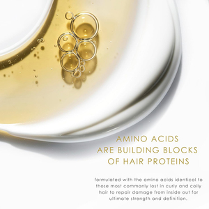 Masque capillaire réparateur aux acides aminés pour cheveux bouclés et crépus, avec technologie de soin aux <span class=keywords><strong>bio</strong></span>-proteines et acides aminés, 500 ml - Product Image 2