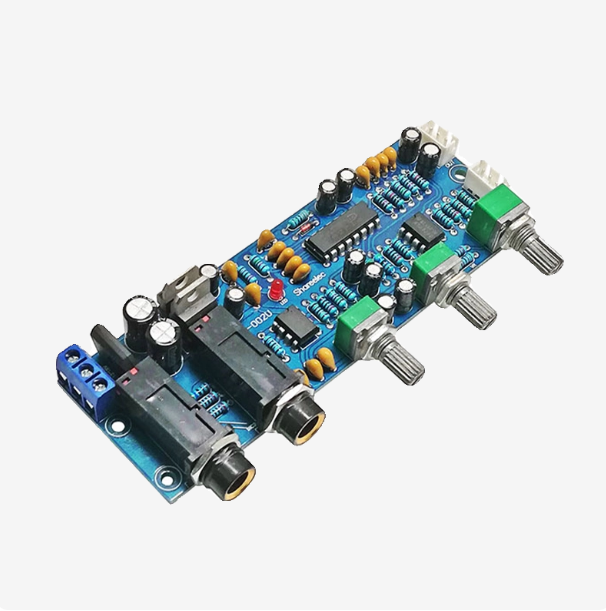PT2399 Karaoke Reverb Board Microphone Preamplifier Module Dual Power Audio Echo Effect Module HiFi DIY