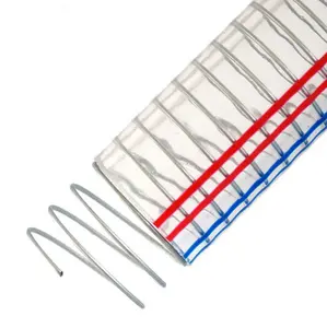 3/8英寸9-10毫米聚氯乙烯螺旋钢丝增强透明管软管