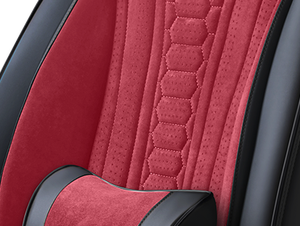 Nuovo Set Cuscini Universali per Sedili Auto Modello 2026, <span class=keywords><strong>Protezione</strong></span> Completa Anteriore, Facile Installazione, Tessuto Scamosciato per Tutte le Stagioni - Product Image 2