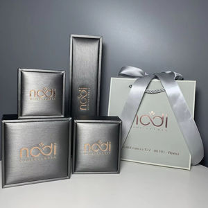 גבוה תכשיטים פו עור טבעת עגיל צמיד עגיל יוקרה מותאם אישית - Product Image 1