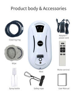 روبوت تنظيف النوافذ الكهربائي الأكثر شعبية والأكثر مبيعًا من هويدي، روبوت هوبوت لتنظيف الزجاج - Product Image 3