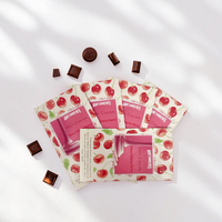 Sachets mats personnalisés thermoscellables à trois soudures, imprimés en héliogravure, résistants à l'humidité, pour café et thé, avec fermeture éclair