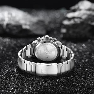 Nuevo reloj de pulsera NAVIFORCE 9278 para hombre, diseño original de negocios, relojes digitales de moda a prueba de agua. - Product Image 3