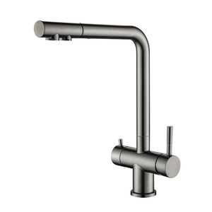 Jboyun 3-In-1 Pull-Out Faucet With Hot Cold Purified Water Ceramic Valve Core Deck Mounted Modern Kitchen Sink Tap - Product Image 5