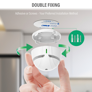 גלאי עשן מיני פוטואלקטרי קטן המופעל על ידי סוללה - Product Image 4