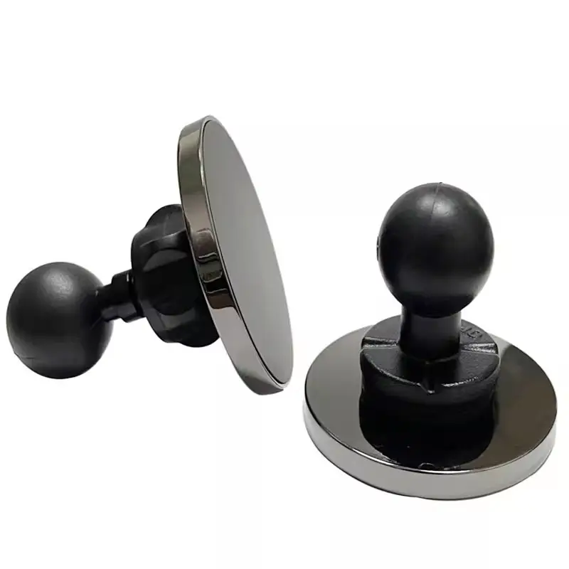 Magnetic ball phone mount