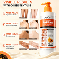 OEM 500ml Soin Anti-rides Bio aux Extraits de Plantes (Rose, Carotte, Curcuma, Amande) Hydratant, Éclaircissant