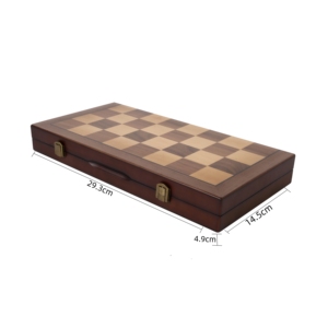 Scacchiera Magnetica Pieghevole in Legno da 12 Pollici 2-in-1 per Scacchi Internazionali e <span class=keywords><strong>Dama</strong></span> - Vendita all'Ingrosso - Product Image 6