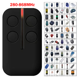 Télécommande de porte de <span class=keywords><strong>garage</strong></span> multifréquence, duplicateur, numérisation automatique, 280 MHz-868 MHz, clonage de code, autocopie, automatisation pour ouvre-porte - Product Image 2