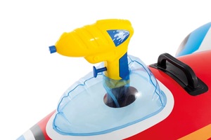 Bouée gonflable pour enfants <span class=keywords><strong>Intex</strong></span> 57531 en forme <span class=keywords><strong>d</strong></span>'avion avec pistolet à <span class=keywords><strong>eau</strong></span> intégré, jouet aquatique gonflable en PVC pour piscine - Product Image 5