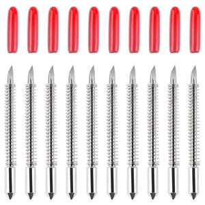 Haute qualité Graphtec CB09 45 degrés Cutter 15 pièces porte-lame et ressort pour Machine de <span class=keywords><strong>découpe</strong></span> d'éthylène outils à main <span class=keywords><strong>traceur</strong></span> - Product Image 6