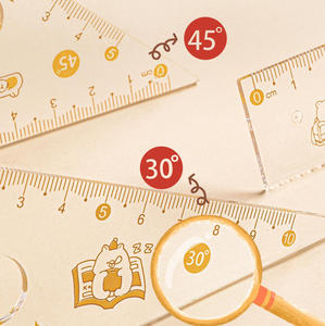 Nuovo Set di Compassi e Righelli per Esami, Righello Dritto, Compasso Triangolare, Set da 7 Pezzi con Goniometro e Righelli per Matematica e <span class=keywords><strong>Geometria</strong></span> - Product Image 4