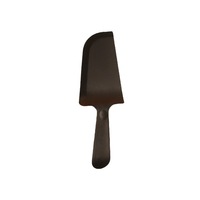 Feestklaar gekleurde wegwerp cake-mesjes van mat plastic voor verjaardagen, bruiloften en het snijden van desserts