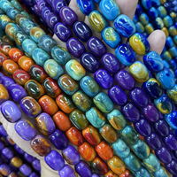 Perles d'agate Xulin en gros, 10mm, 14mm, 13*18mm, couleur galaxie, perles rondes en pierre naturelle en vrac pour la fabrication de bijoux DIY