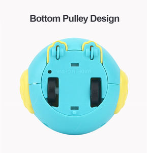 Jouets pour animaux de compagnie mignon hibou en forme de presse mécanique coulissante drôle chat jouet classique liquidation jouets pour petit Midum chiot chat chiens cadeau en plastique - Product Image 4