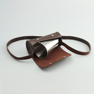 Stainless Steel Cup Set 86x60x125mm Portable Travel <b>Drinkware</b> Simple Style - Product Image 2