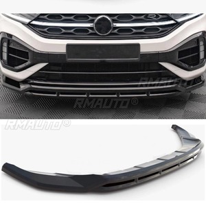 ลิ้นกันชนหน้ารถยนต์ สปอยเลอร์ดิฟฟิวเซอร์ ชุดแต่งกันชน สำหรับรถยนต์ Volkswagen T-ROC ปี 2022-2025 อุปกรณ์ตกแต่งรถยนต์ - Product Image 3
