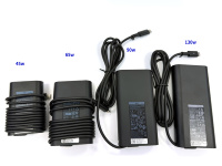 45W 65W 90W 130W Pd Otp Usb-C Type-C Pengisi Daya Laptop Untuk Xps/Latitude/Precision Dengan Sertifikasi Ce/Fcc Garansi 2 Tahun