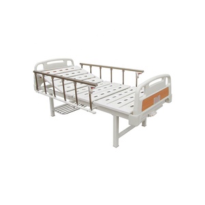 Adjustable Modern Hospital Bed <strong>with</strong> Aluminum Rails Hand Crank Infusion Foldable Patient Care Equipment - Product Image 6