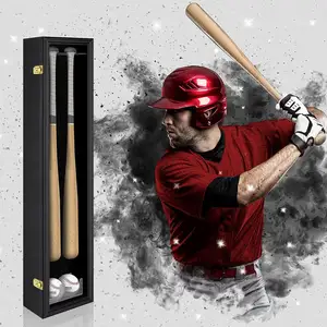 Fabriek Groothandel Acryl Muur Gemonteerde Baseball Bat Display Rack Baseball Bat Opslag Rack Honkbal Softbal Bat Accessoires