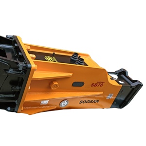 Martillo Hidráulico SOOSAN SB70 con Caja Silenciadora para Excavadora de 16-21 Toneladas, Accesorio para Demolición y Construcción - Product Image 5
