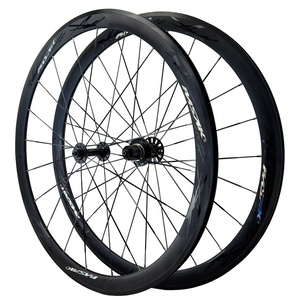 700C Rennrad räder 40m Aluminium legierung Felge C/V Bremse HG <span class=keywords><strong>11</strong></span>-Gang-Räder für Rennräder - Product Image 1