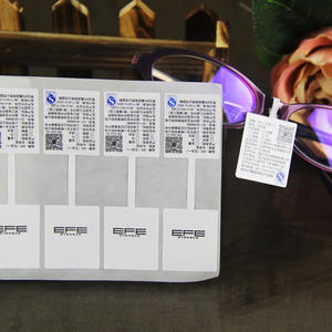 Étiquette adhésive personnalisée pour imprimante thermique, avec logo privé, impression de mode, collier, lunettes, bijoux, étiquette de <span class=keywords><strong>prix</strong></span> ou code-barres - Product Image 5