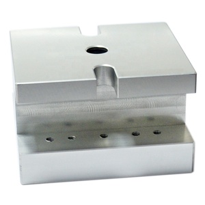 Layanan manufaktur suku cadang kustom langsung dari pabrik. Pemesinan CNC dan anodisasi komponen aluminium, fabrikasi logam kustom - Product Image 4