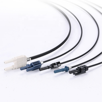 Cordon de brassage optique en plastique POF HFBR4501Z à HFBR4511Z, câble de fibre optique industriel PMMA de 1 mm pour onduleur éolien