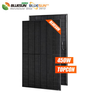 Panel Solar Bluesun Completamente Negro de 440w <span class=keywords><strong>450w</strong></span>, Placa Solar Topcon de 480 Vatios, <span class=keywords><strong>Precio</strong></span> de Venta para Sistemas <span class=keywords><strong>Solares</strong></span> - Product Image 2