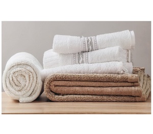 Luxury 100% Cotton Fiber <b>Bath</b> <b>Towel</b> Set Soft Absorbent Home Textile Wholesale Available - Product Image 1