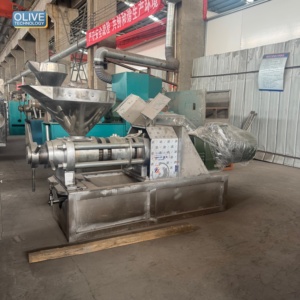 เครื่องกดน้ำมันอัตโนมัติเชิงพาณิชย์สำหรับเมล็ดทานตะวัน ปาล์ม ถั่วลิสง ถั่วเหลือง วอลนัท น้ำมันร้อนและเย็น กำลังการผลิต 2000 กก./ชม. - Product Image 1