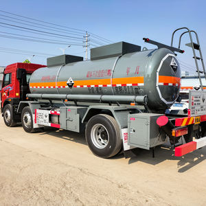 Directo de fábrica 19 Square Dongfeng Tianjin Camiones cisterna corrosivos Nueva condición Manual 6x4 para precios preferenciales de aceite - Product Image 5