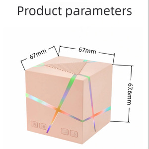 Subwoofer portable sans fil TWS pour un son plus puissant avec LED RGB pour home cinéma et utilisation en extérieur lors de fêtes - Product Image 5