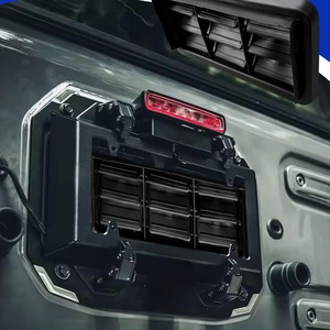 ตะแกรงระบายอากาศท้ายรถ Jeep Wrangler JK รุ่นปี 07-18  ฝาครอบ ABS แบบ Louver พร้อมสกรูยึด - Product Image 1