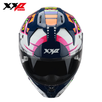 Casques de moto intégraux NEUFS avec grand spoiler, double visière, boucle à dégagement rapide, XXL VINDICATOR NOVA, homologués DOT, toutes saisons